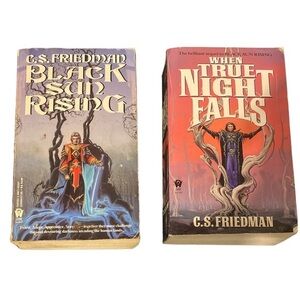 Black Sun Rising & When True Night Falls By Friedman, C.S. Acceptable condition.